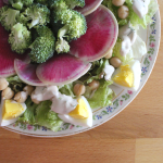 Hearty Winter Salad with Dill Dressing
