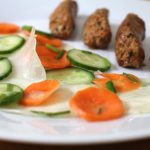 Shaved Kohlrabi Salad and Thai Sausage – A Cooking Show with Rachel O – Ep. 2
