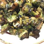 Roasted Brussels and Bacon