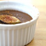 Salted Chocolate and Roasted Fig Pudding