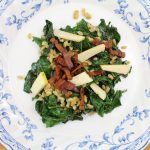 Kale and Farro Salad with Bacon